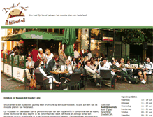 Tablet Screenshot of doedelcafe.nl